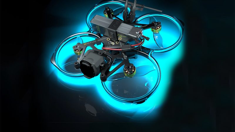 Flywoo propose le FlyLens 85, un nano racer 2S compatible analogique, HDZero, Walksnail, DJI HD dont un O3 Lite