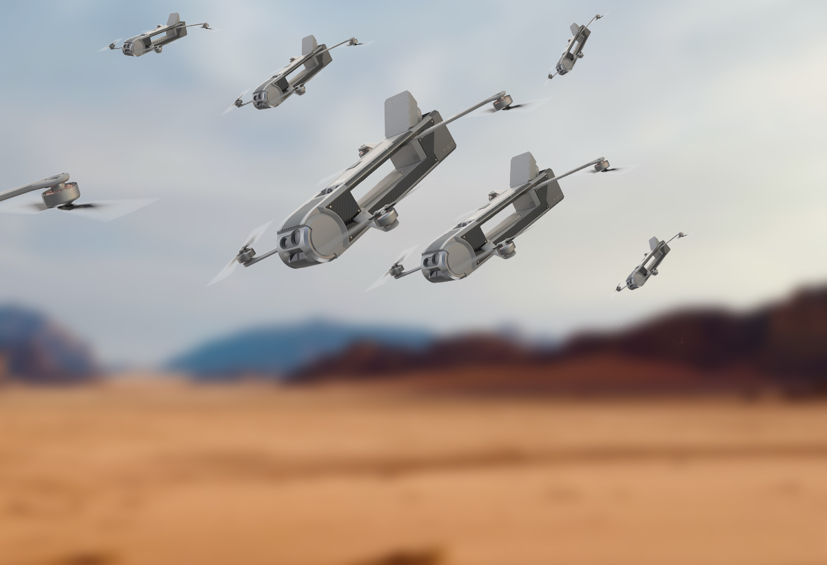 SpearUAV a présenté le Viper MCL, pour contrôler des drones-munitions en essaims
