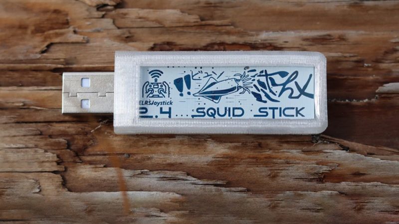 Squid Stick 2.4 GHz : utiliser une radiocommande ExpressLRS sans fil avec un simulateur