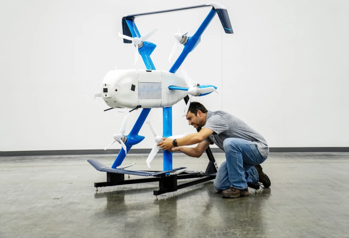 Prime Air MK30 : des drones de livraison plus imposants pour Amazon