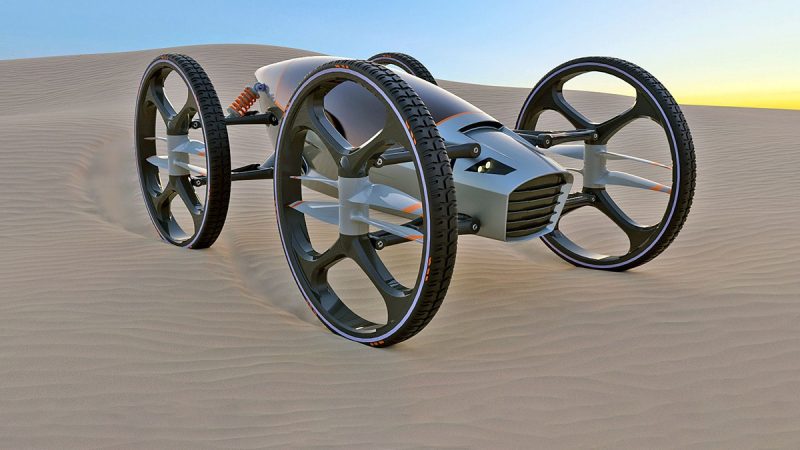 B-Technology travaille sur Beccarii, un projet de drone hybride pour le transport des personnes