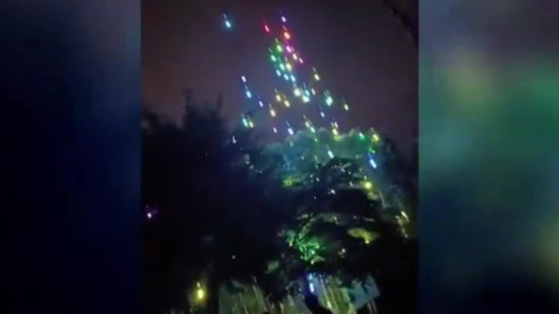 Chine : crash de drones pendant un spectacle