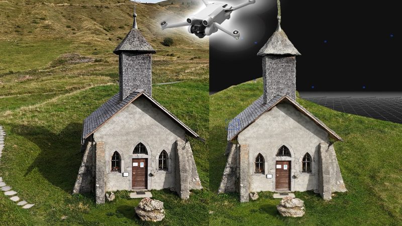 Photogrammétrie : comment modéliser un bâtiment en 3D gratuitement et avec (presque) n’importe quel drone