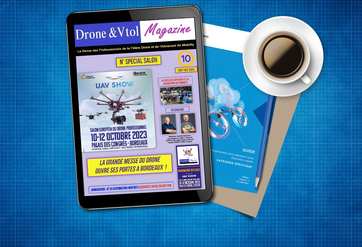 Drone & Vtol Magazine  : le numéro 10 est gratuit, à l’occasion du salon UAV Show