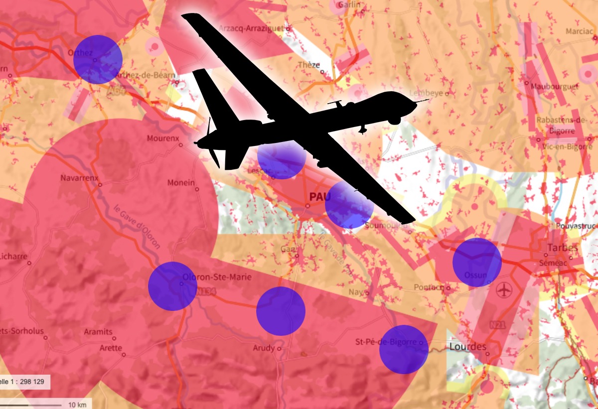 Sud-ouest : des interdictions de vol en drones en décembre 2023 pour l’exercice Bambari