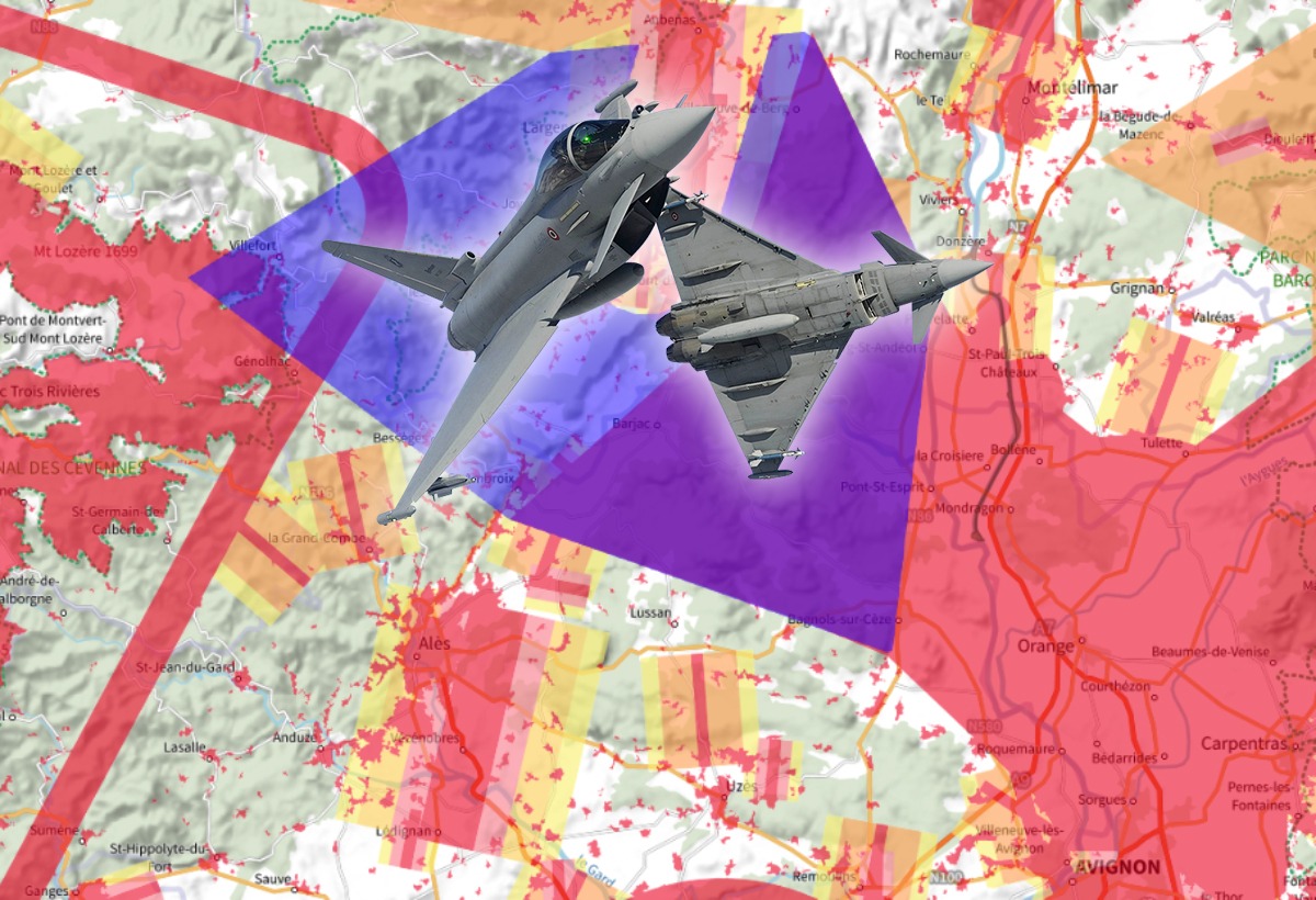 Région d’Orange : les interdictions de vol en drones pendant l’exercice CASEX en novembre 2023