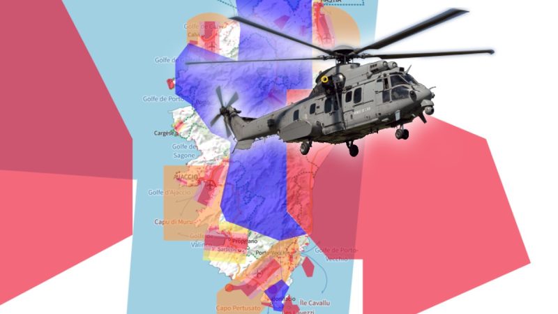 Corse : des interdictions de vol en drones pour l’exercice Rotary Wing Mission Commander Course 2023
