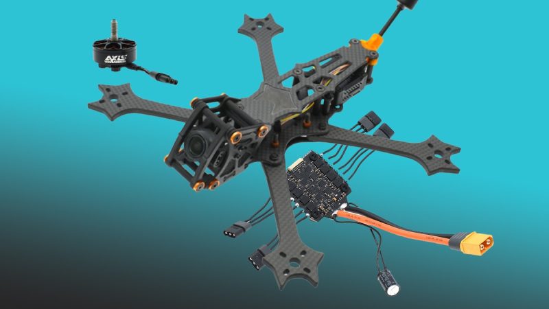 Drone-FPV-Racer propose le Bando Killer V2 en kit à monter plug & play, sans soudure