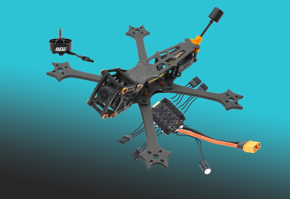Drone-FPV-Racer propose le Bando Killer V2 en kit à monter plug & play, sans soudure