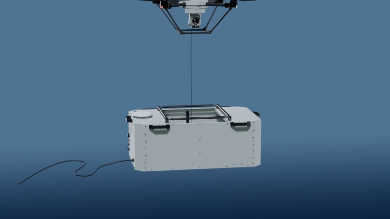 Elistair présente Khronos, une station automatisée avec drone filaire pour des missions tactiques