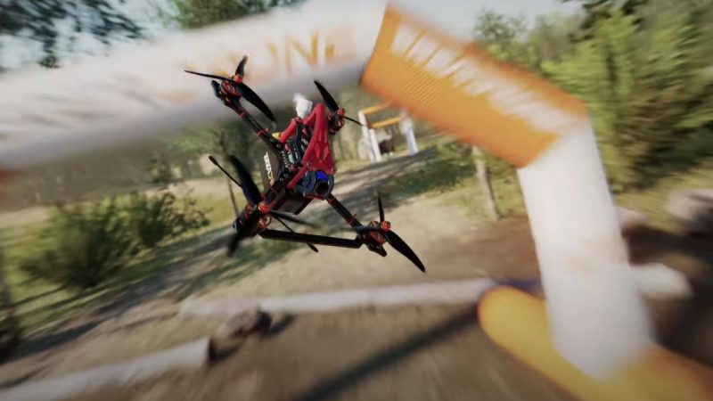 EreaDrone 2023 : le simulateur de FPV racing progresse vite !