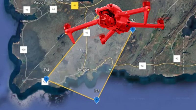 Islande : une large zone potentiellement éruptive est interdite aux drones
