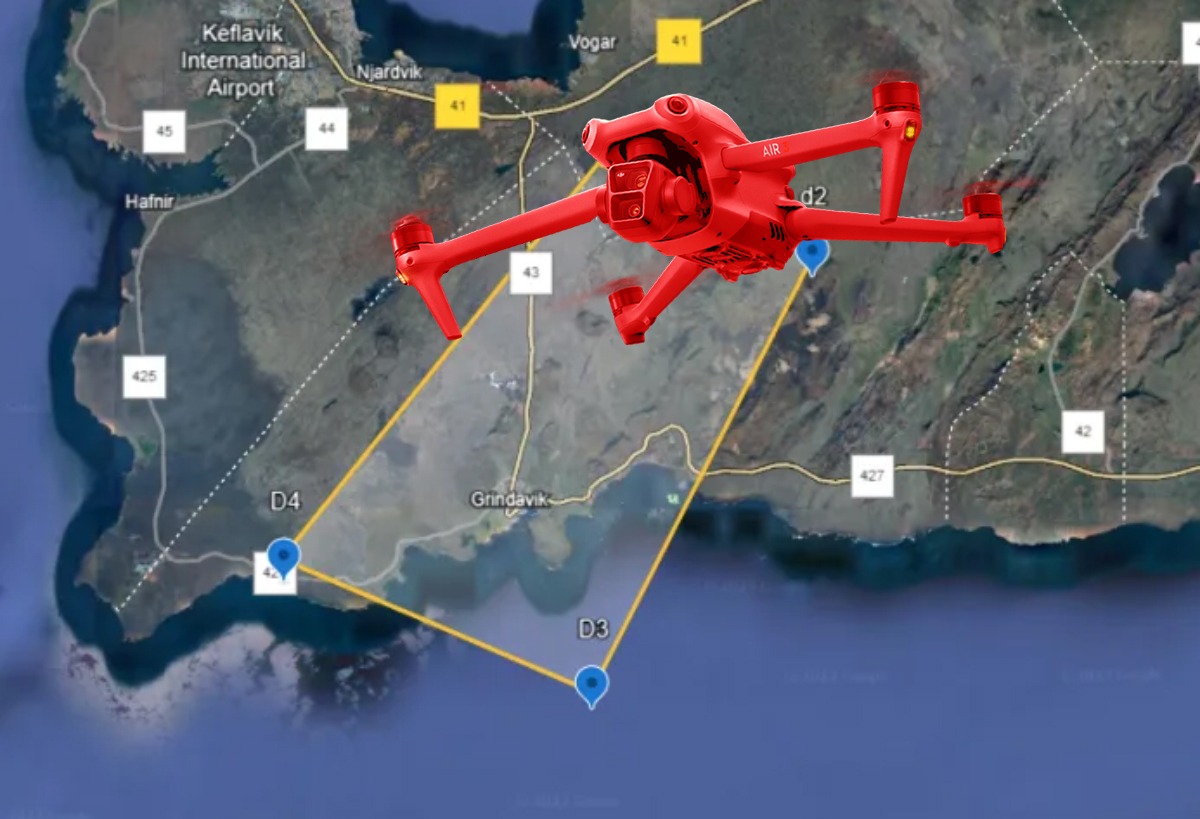 Islande : une large zone potentiellement éruptive est interdite aux drones