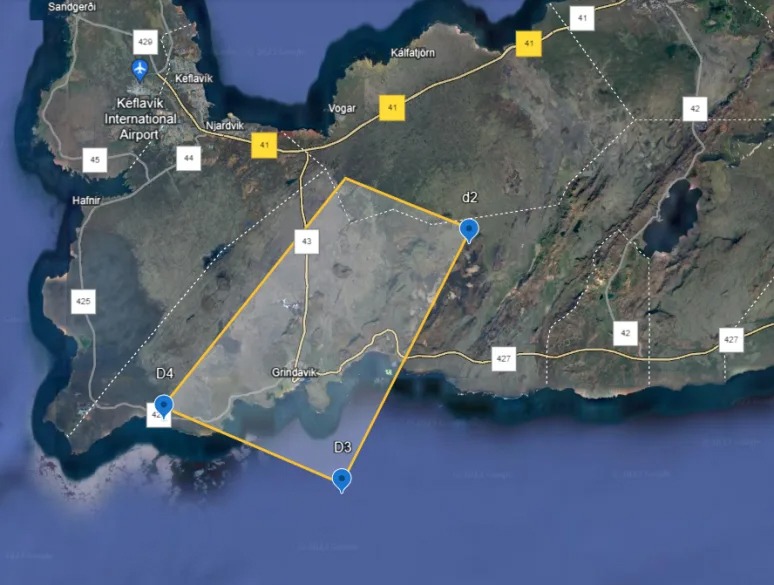 Islande : une large zone potentiellement éruptive est interdite aux drones 2 islande nov 2023 01