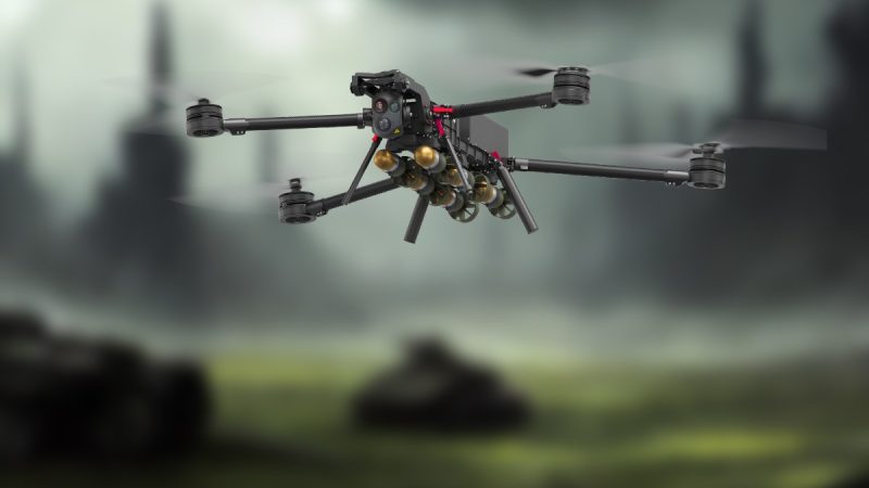 Origin a imaginé le Beak, un drone spécialement prévu pour le largage de charges