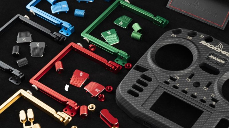 RadioMaster propose des accessoires pour la radiocommande Boxer