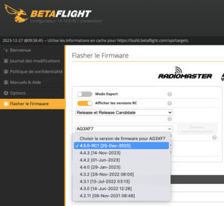 betaflight 45 rc1 01
