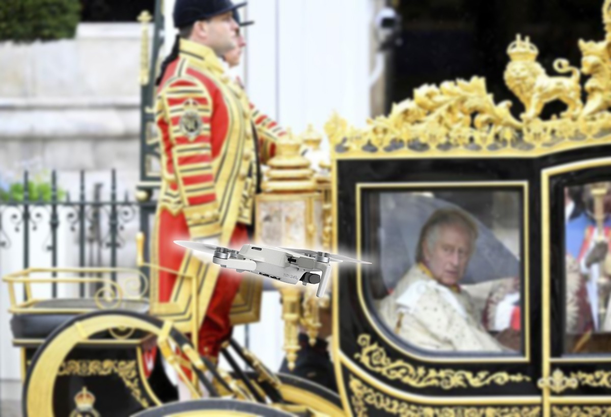 Grande-Bretagne : une amende pour avoir fait voler un drone pendant le couronnement de Charles III