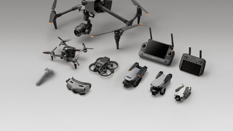 DJI : les drones et les classes européennes en 2024