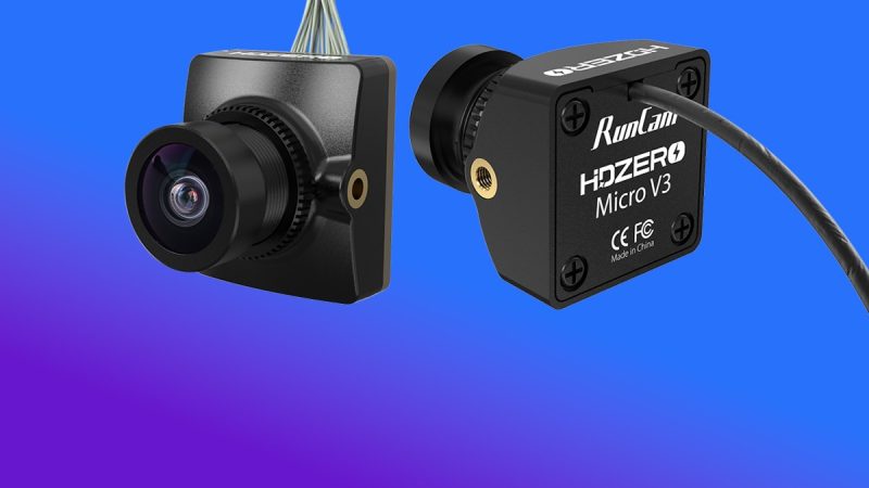 HDZero propose ses nouvelles caméras FPV V3