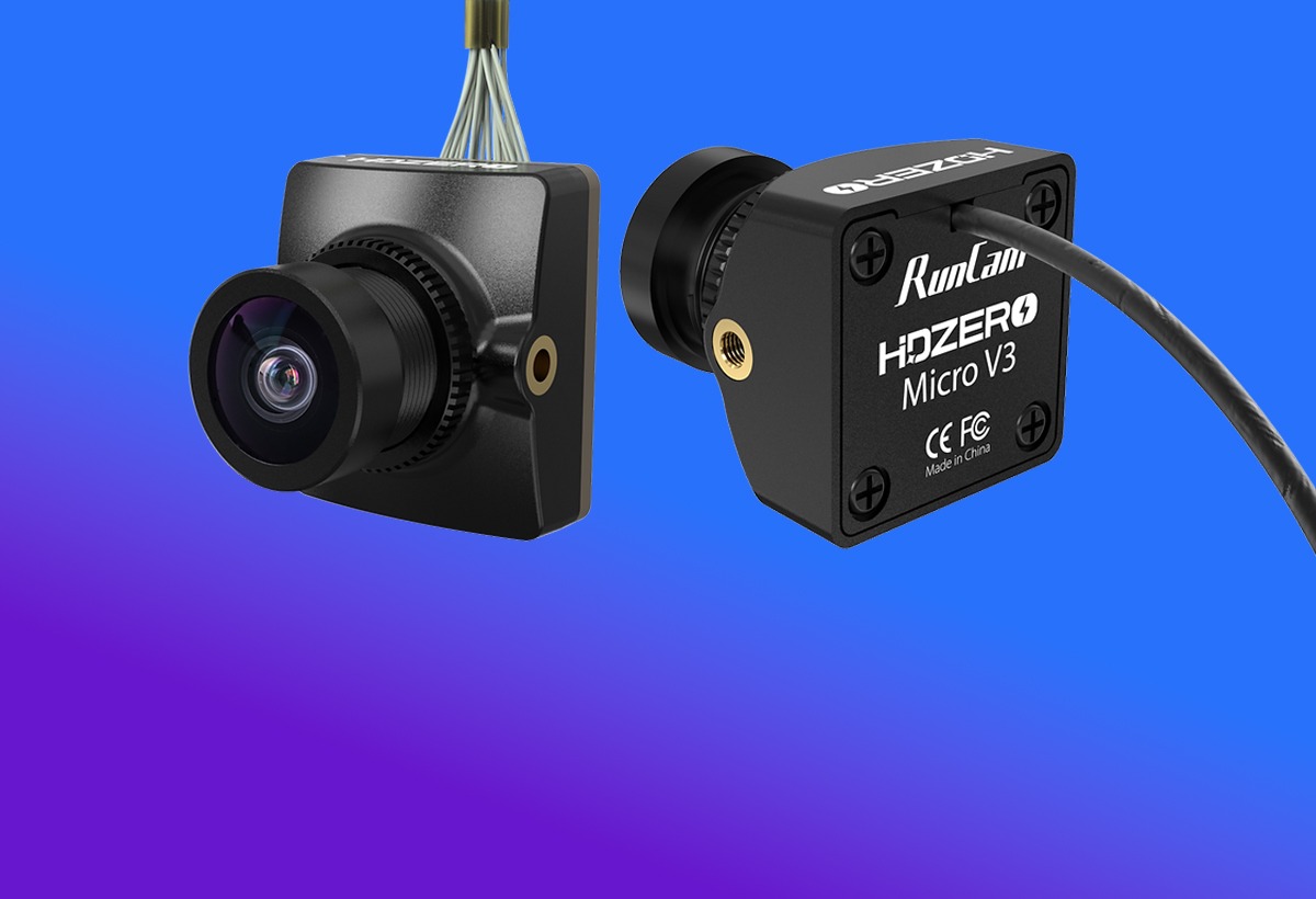 HDZero propose ses nouvelles caméras FPV V3