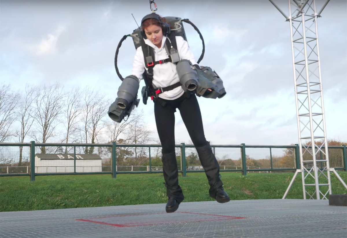 Maionhigh : entrainement avec le Gravity Jet Suit