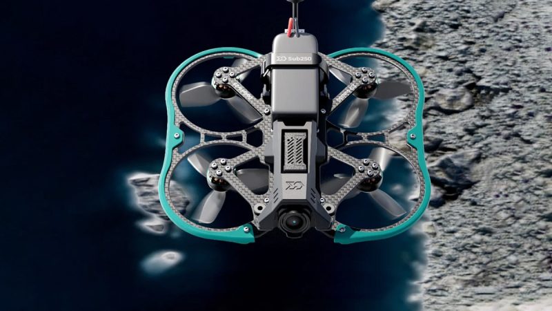 Sub250 présente le DollyFly25 HD 03, un cinewhoop petit format