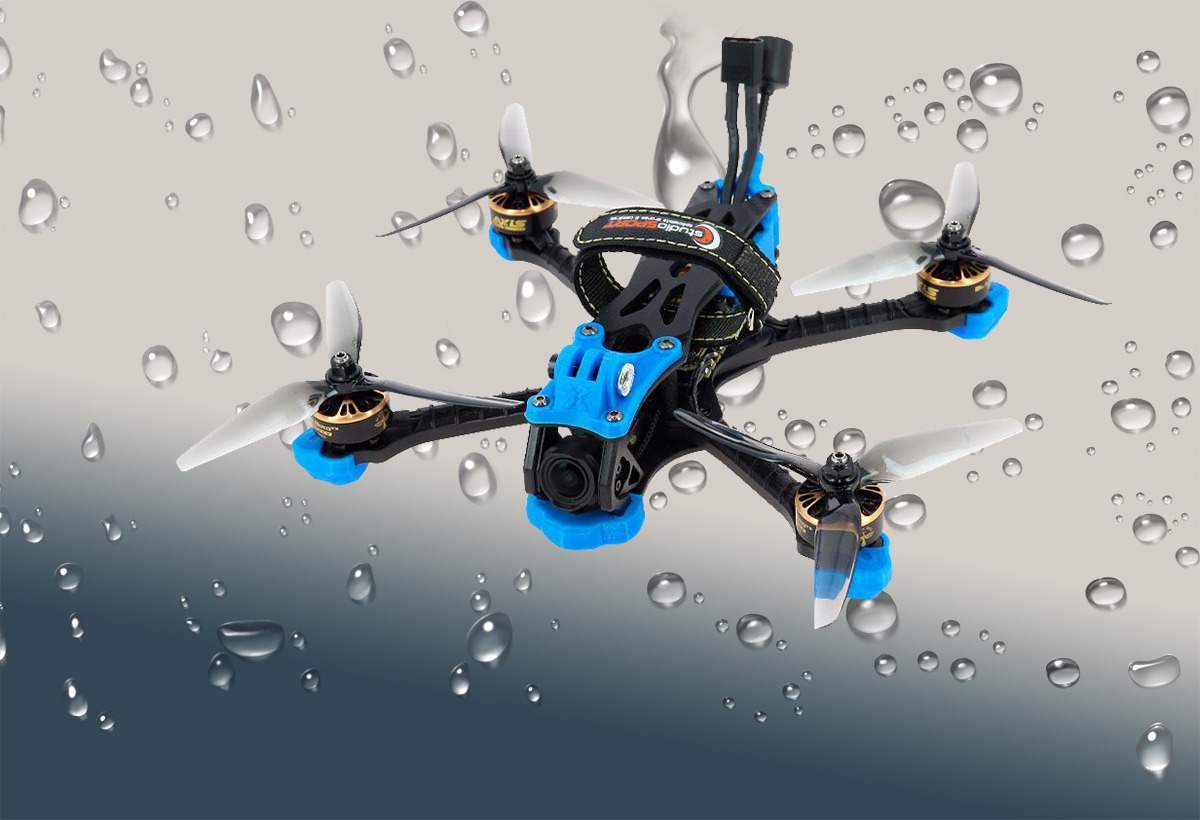 L’Atelier de studioSPORT présente le Mega 5 Rainproof O3 HD 6S C4, son premier drone FPV de classe C4