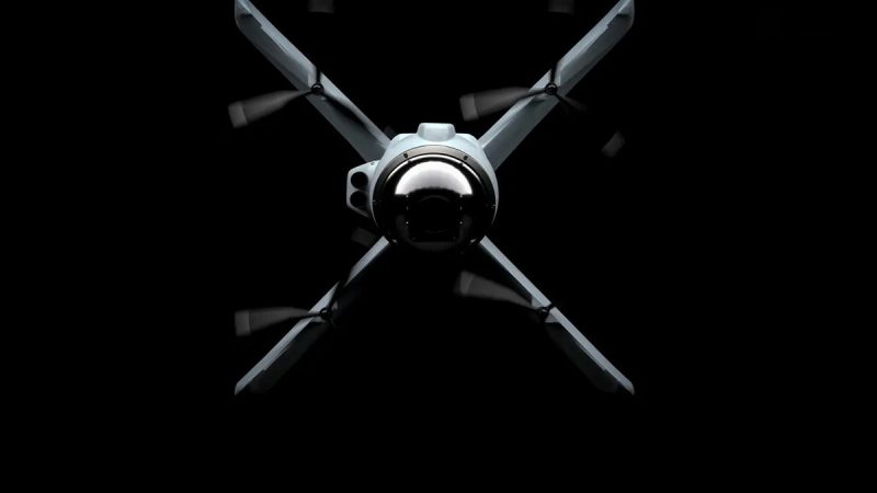 Zala Aero Group – Kalashnikov a présenté le Produit 55, un drone munition rôdeuse en X à 4 moteurs