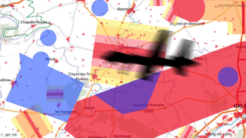Région de Châteaudun : interdictions de vol en drone en 2024 et 2025