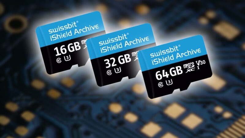 Mozaïk Storage propose les cartes microSD iShield Archive de Swissbit avec chiffrage des données