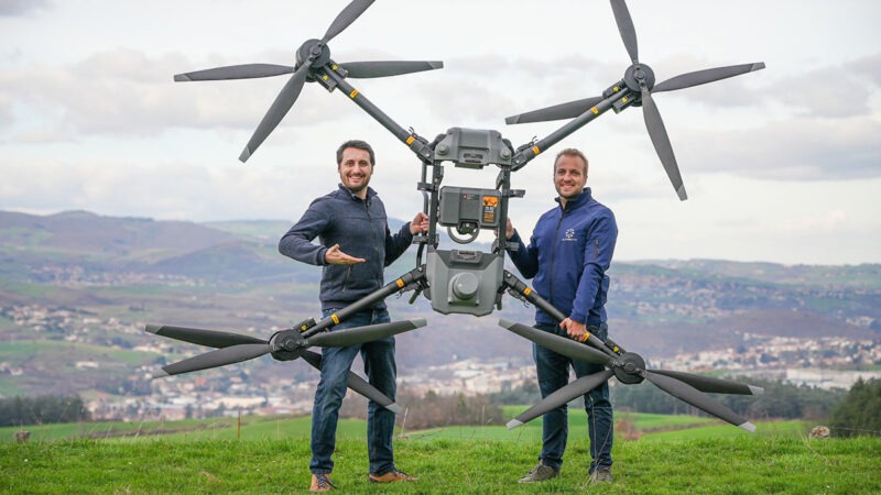 Gautier Veltri : prise en main du FlyCart30, le drone de livraison de DJI, avec Flying Eye