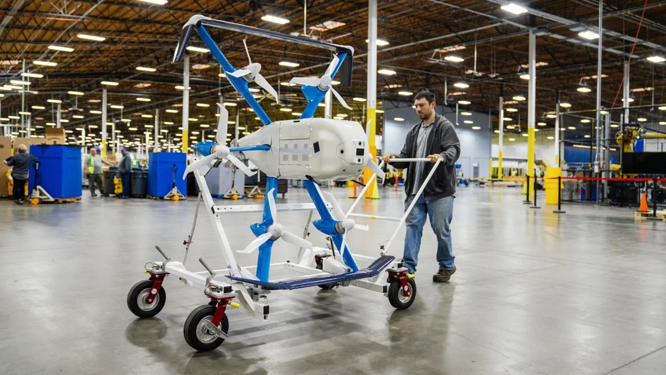 Amazon Air Prime : nouvelle expérimentation en Arizona avec le drone MK30, et fin du service en Californie 7 amazon air prime arizona 01