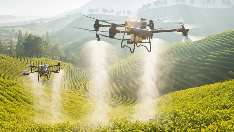 DJI a présenté les Agras T50 et T25, des drones destinés à l’agriculture