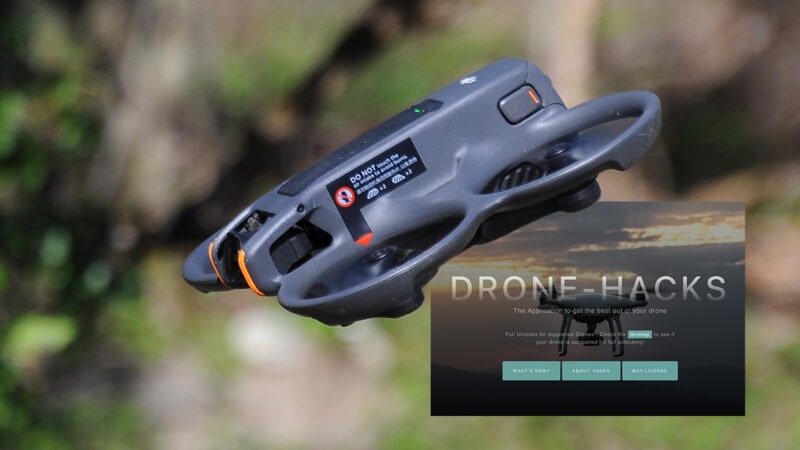 Drone-Hacks permet désormais de passer le DJI Avata 2 en mode FCC
