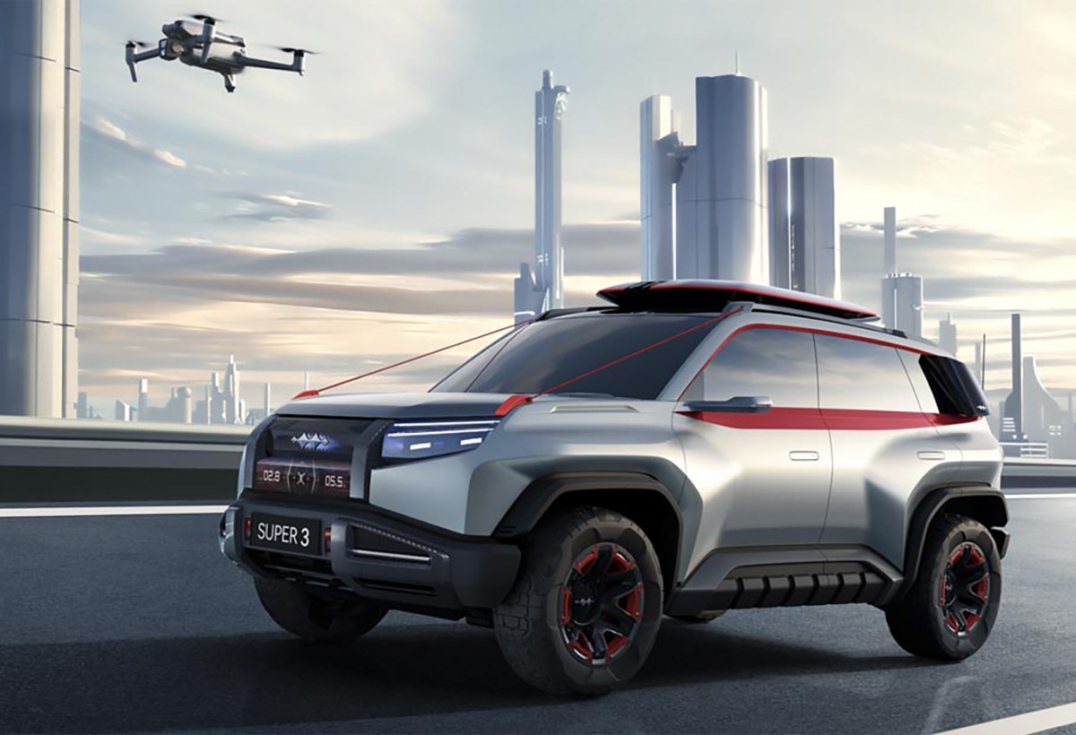 Fang Cheng Bao (BYD) a annoncé la Bao 3, un nouveau SUV électrique avec un drone intégré