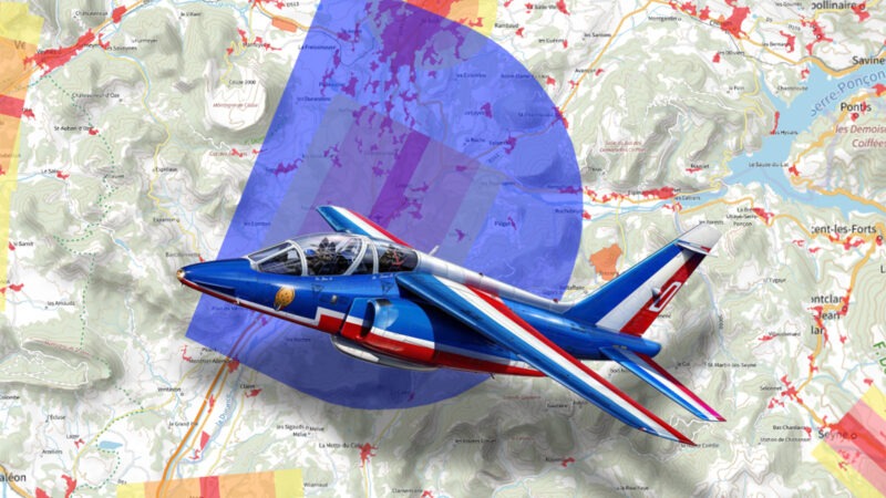 Région de Gap : interdiction de vol en drone pour le meeting aérien en avril et mai 2024