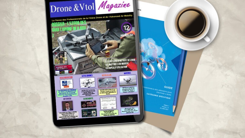 Le numéro 12 de Drone & VTOL magazine est disponible, spécial « Drones in a box »