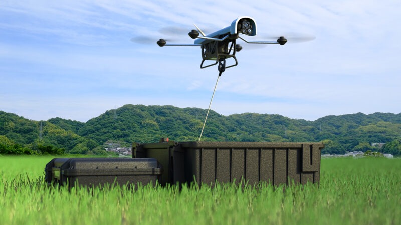 Volarious propose le kit drone captif V-Line Pro pour le Vesper de Vantage