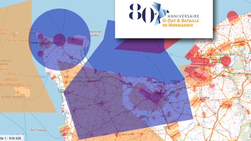 Cérémonies du débarquement en Normandie : les interdictions de vol en drone début juin 2024