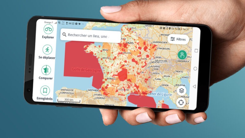Nouvelle application Cartes IGN pour smartphones, avec (quelques) nouveautés pour les drones