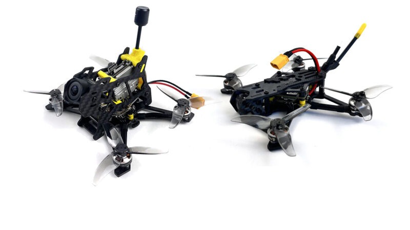 DarwinFPV TinyApe HD, un nano drone FPV 2 pouces en version Walksnail Avatar et DJI O3