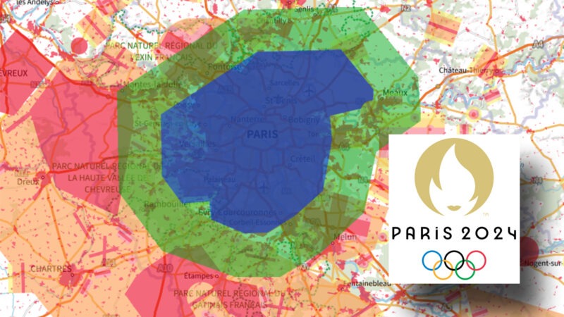 Jeux Olympiques 2024 : les interdictions de vol en drone en région parisienne