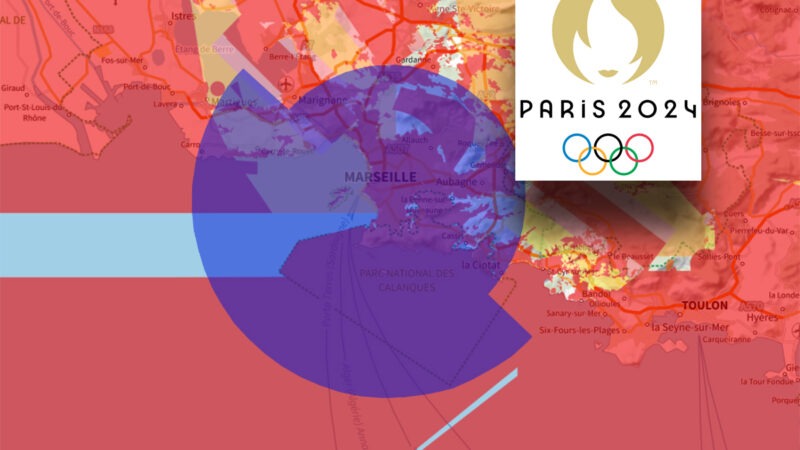 Marseille : les interdictions de vol en drone pendant les Jeux Olympiques