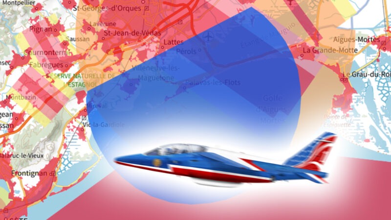 Région de Palavas : les interdictions de vol en drone les 17 et 18 juillet 2024