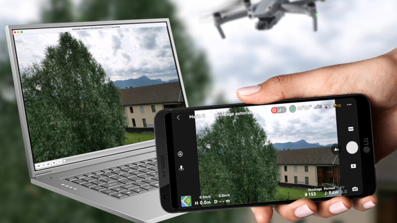 Streaming en vol : comment diffuser la vidéo en live avec DJI Fly et SkySync (gratuitement)