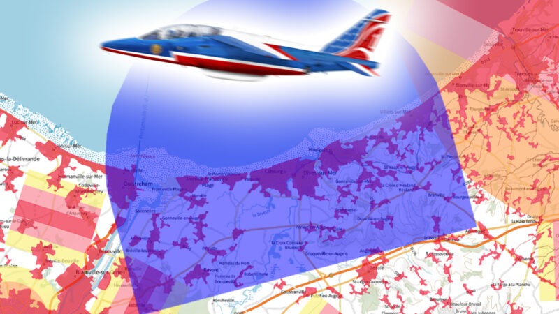 Région de Cabourg : les interdictions de vol en drone fin juillet 2024