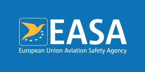 easa logo fond bleu