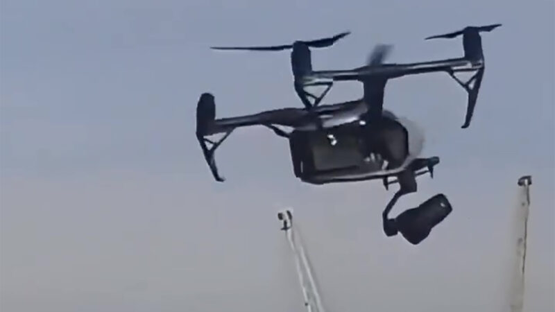 Insolite : la danse folle de l’Inspire 2 de DJI