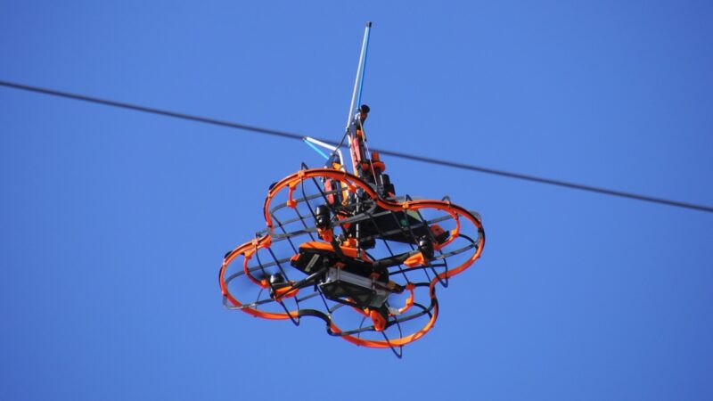 Skydrone Robotics : l’Avidrone, Enedis et la pose de balises pour la préservation des oiseaux